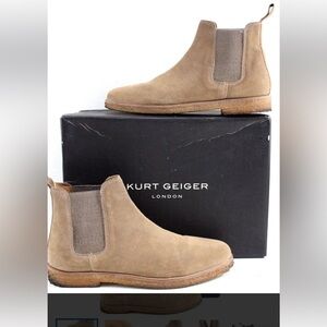 Kurt Geiger Light Brown Men's Chelsea Boots